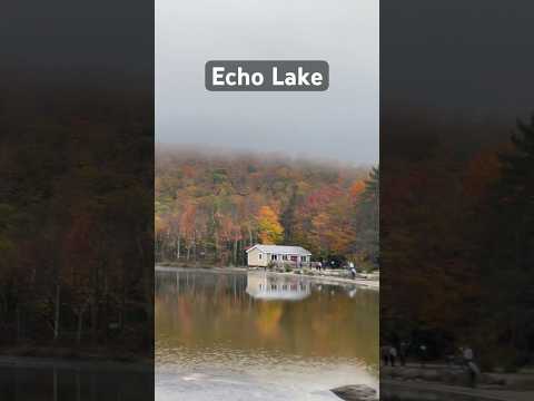 Most attractive lake in New Hampshire🇺🇸 #franconia #whitemountains