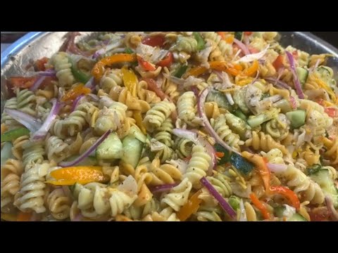 A Delicious Italian Pasta Salad For My Church