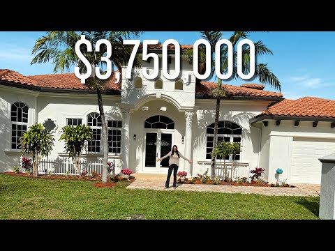 LUXURY WATERFRONT FLORIDA HOUSE TOUR