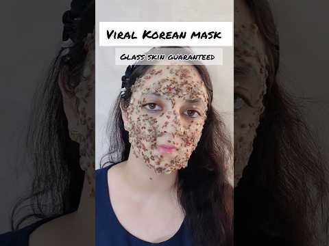 Viral Korean mask #skincare #glowingskin #trending #glassskin #beautytips #viral #ytshorts #shorts