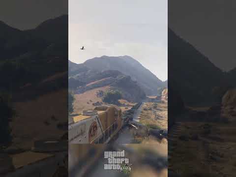 Train vs suv car  #gta #gta5  #gaming