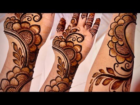 Easy 3D Mehndi Designs |Gulf Henna Mehndi Designs 2025