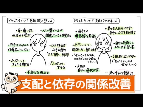 【支配・依存関係になりやすい】「自分」を取り戻していく。コミュニケーションの仕方と「人は違う」。