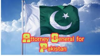 Constitutional Law Lecture / Attorney general for Pakistan