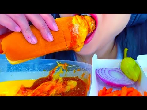 ASMR, Mukbang, Yummy Hotdog with Crunchy Snacks Eating Vlog 바삭한 간식과 함께 맛있는 핫도그 먹기 @ASMRPhan