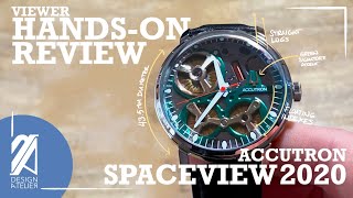 Hands-On Review: Accutron Spaceview 2020