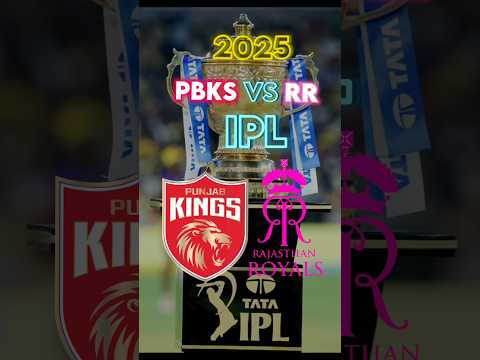 PBKS VS RR #ipl2025 comparison #ipl