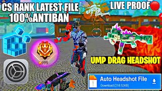 Free fire Auto Headshot Config File🎯🌠 Macro Aimbot + No Recoil Regedit ‼️ Antiban VIP Script 👽