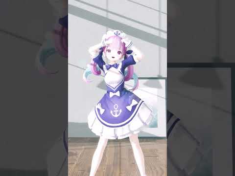 【hololive / MMD】湊あくあ / Go-Getters Full Dance!! #shorts #vtuber #hololive #あくたんありがとう3 #aqua