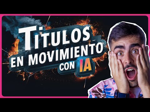 Cómo hacer TÍTULOS en movimiento IMPRESIONANTES con IA 🤯 - Tutorial de Gen-3 de Runway