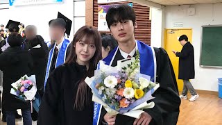 연하 남자친구의 졸업식 vlog🎓🎉 | 남자친구 부모님 처음 뵙는 날, 이제 성인이 된 남자친구..)