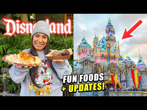 ✨ NEW Holiday Time At Disneyland UPDATES! | New Foods, Rides, Merch + MUCH MORE!