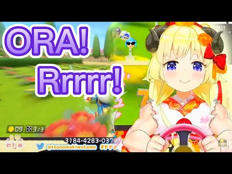 Gigachad Watame Impressive R Rolling Skills【Hololive│ Tsunomaki Watame 】