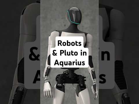 Robots and Pluto in Aquarius