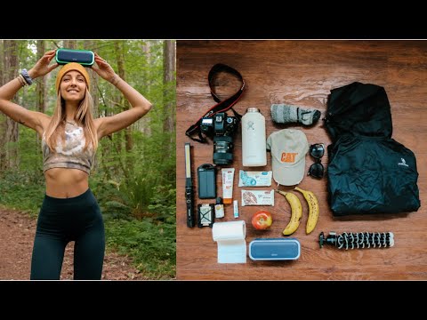 HOW I PACK FOR A DAY HIKE + MY FAVORITE CAMERA LENS!