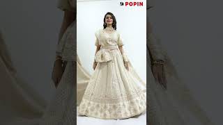 Get Cinderella Vibes at your own Wedding with POPIN DESIGNER #wedding #fashion #rent #weddingwear