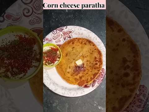 |Corn cheese paratha| Aese banaye majedar corn paratha| #viralshorts #trending #corncheese #paratha