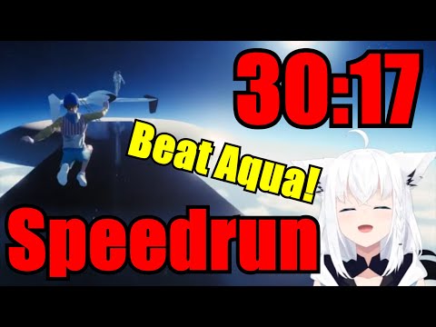 Fubuki Beats Aqua's Record In Only Up! And Becomes The Fastest!!!【Hololive】