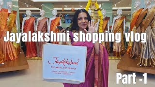 Jayalakshmi silks 2024 sarees shopping vlog| new wedding and functional wear sarees jayalakshmi silk