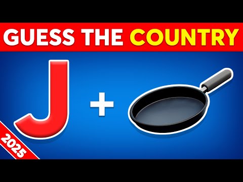 🚩 Guess the COUNTRY by Emoji? 🌎 Emoji Quiz