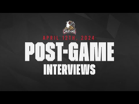 4 - 12 -24 | Post Game Interviews | Rockford IceHogs