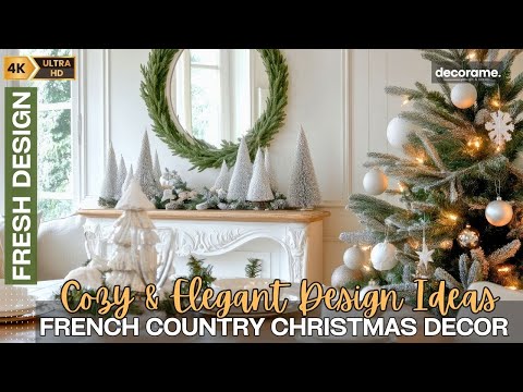 Winter French Country Christmas Decor: Cozy and Elegant Ideas to Transform Your Home This Season