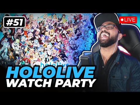 Hololive Watch Party!Reacting to YOUR Hololive Clips & Songs! #51