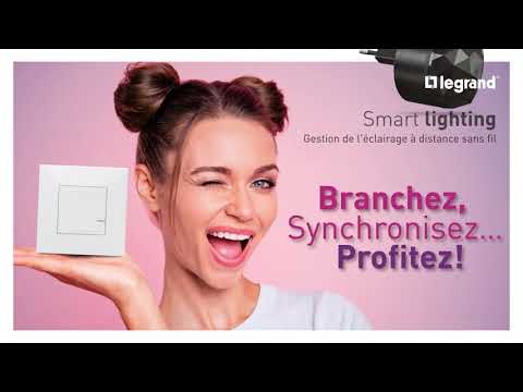 Le kit d'éclairage connecté de Legrand