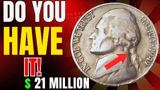 The Most Valuable Top 5 Rare Monticello Jefferson Nickels That Can Make You Rich!