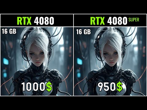 RTX 4080  vs RTX 4080 SUPER - 20 GAMES TESTED 1080P - 2K - 4K