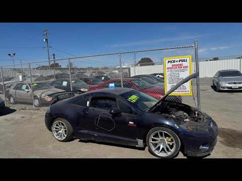 Project Cars for Sale at Picknpull Junkyard in Richmond California