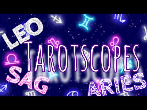 LEO • SAG • ARIES TAROTSCOPES