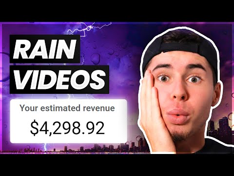 Make $4,000/Day Uploading Rain Videos | The Truth Behind Meditiation Channels