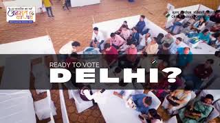 #DelhiElection2025 #DelhiAssemblyElection2025 Are you ready to vote Delhi??