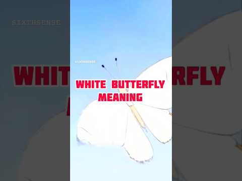 White Butterfly Powerful Strong Spiritual Message  🦋 White 🤍 #tarotintamil #butterfly