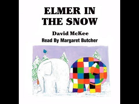 Elmer In The Snow - Story Book