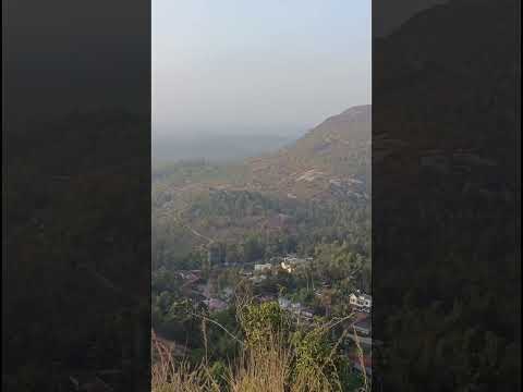 Views of Cheengeri hills from Manjappara hill, Wayanad.