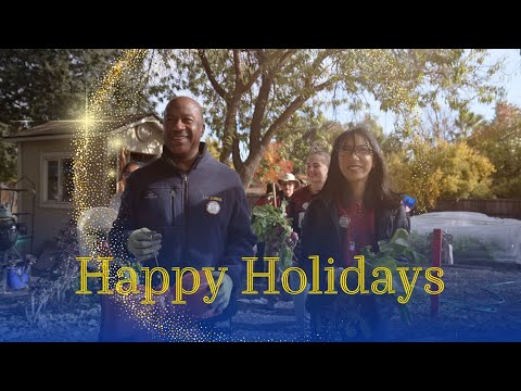 Happy Holidays From Chancellor Gary May