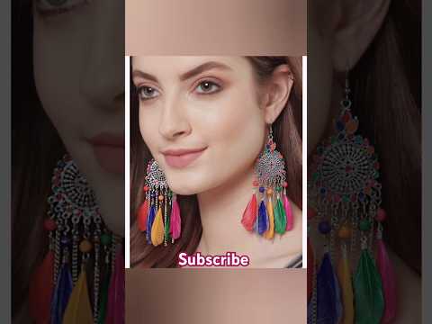 Latest New Design Earrings 2024 #earrings #fashion #shorts