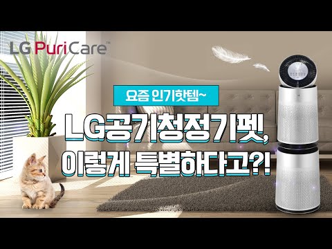 최신 인기 핫템★ LG퓨리케어 공기청정기펫 장점 확인! 이렇게 특별하다고?