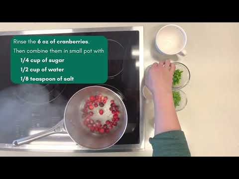 Nutrition Corner: Cranberry Cream Cheese Dip