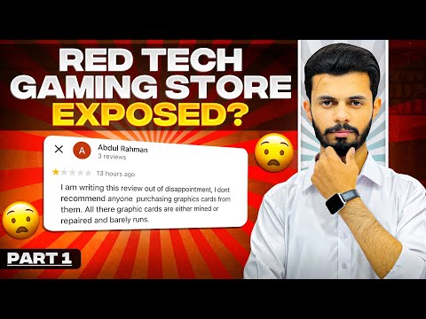 Is Red Tech Gaming Store a Scam?😢🚨Truth Behind the Viral Scam Claims!🔎(Part 1)