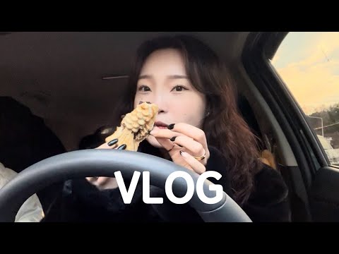 먹방vlog | 호르몬도 막지못한 먹스러운 주말😎 | 팥붕어빵, 막창+꼬들살+차돌된장찌개, 통마늘똥집튀김+요구르트 샤베트, 오리주물럭+볶음밥, 순수요거 생딸기 설빙