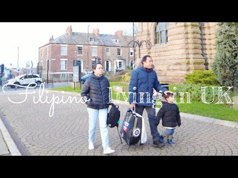 day in the life living in uk | grocery shopping | setting up christmas tree