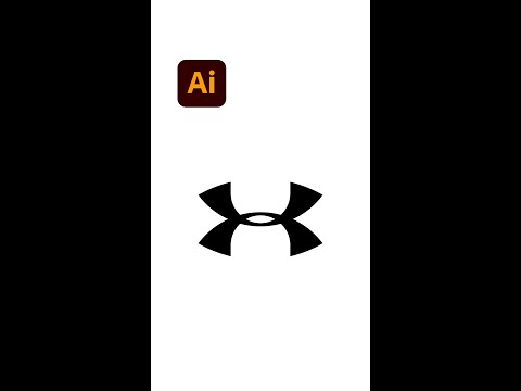 Golden Ratio logo Design - Under Armour  - Illustrator #shorts - Design.lk