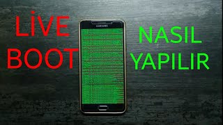 [ROOT] live boot nasıl yapılır