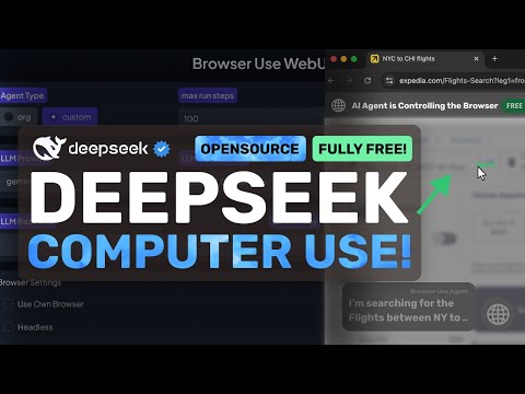 Deepseek-V3 Computer Use : This FULLY FREE AI Agent is INSANE & CAN DO ANYTHING!