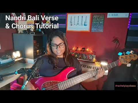 @rachelplaysbass : Nandri Bali Bass Tutorial | Verse & Chorus | @JebathottaJeyageethangal