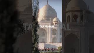 Architectural beauty, History and Romantic symbolism #tajmahal 😍