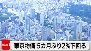 10月東京都区部の消費者物価指数　伸び率は2カ月連続鈍化　5カ月ぶり1％台